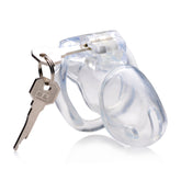 Clear Captor Chastity Cage - Medium